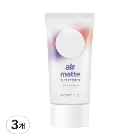 듀이셀 에어매트 선크림 SPF50+ PA++++, 40ml, 3개