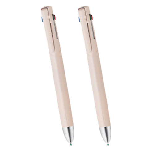 제브라 블렌 4 + S 펜 0.5mm, 그레이지, 2개