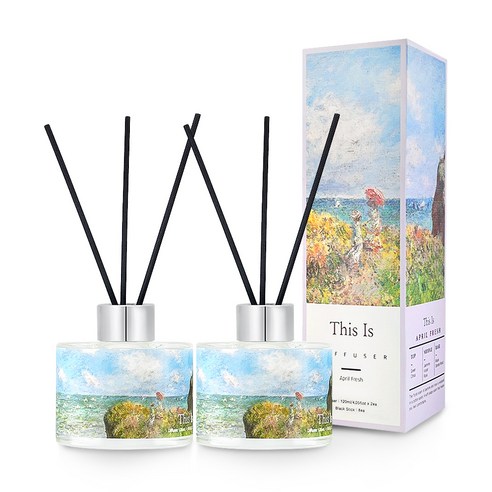 디스이즈 디퓨저, 에이프릴프레쉬, 120ml, 2개