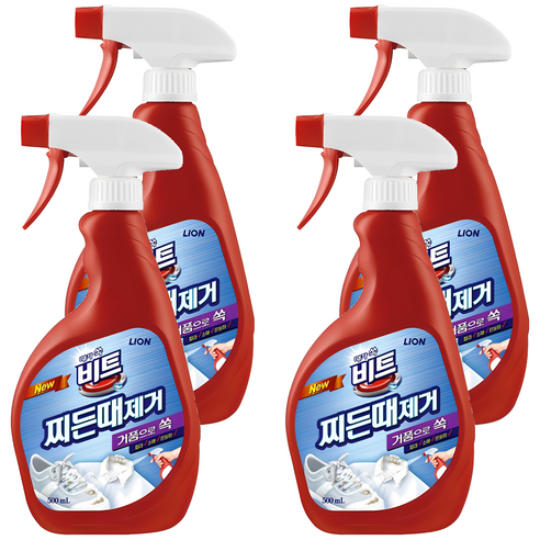 비트 찌든때제거 분사형, 500ml, 4개