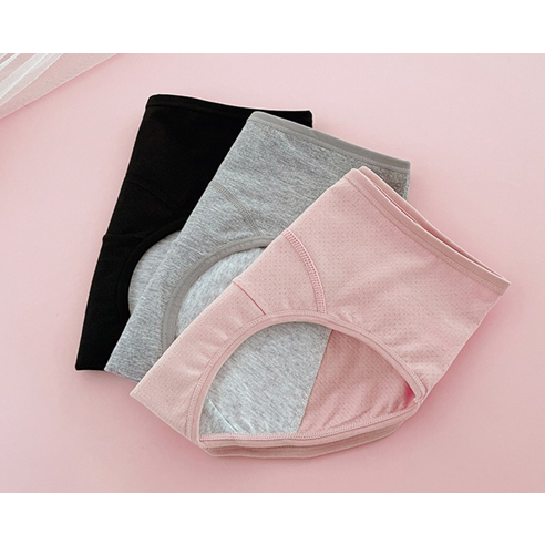 첫 생리, 주니데이 위생팬티로 안심하고 편안하게!