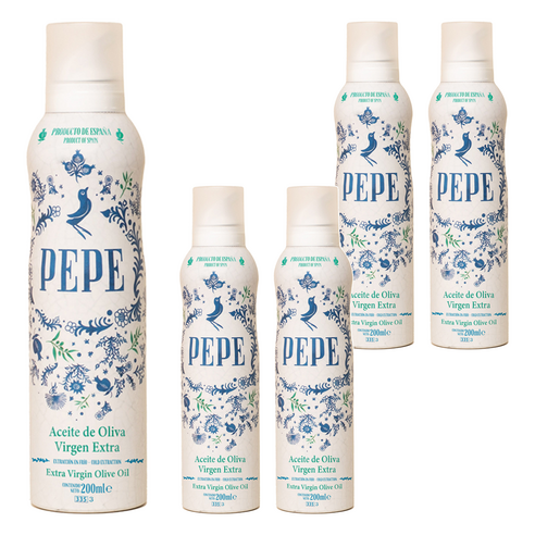 페페 엑스트라 버진 올리브오일 스프레이, 200ml, 5개