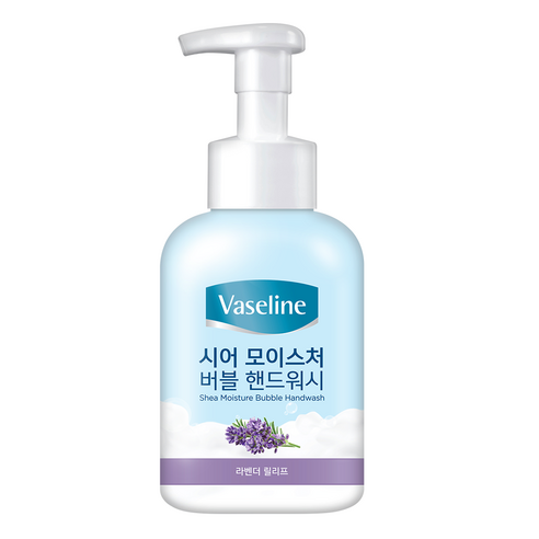 바세린 시어 모이스처 버블 핸드워시 라벤더향, 500ml, 1개