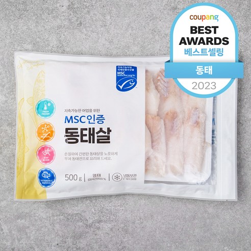 프리미어 미국 MSC인증 동태살(냉동), 500g, 1개