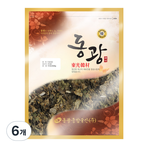 동광종합물산 잎 두충 국내산, 600g, 1개입, 6개