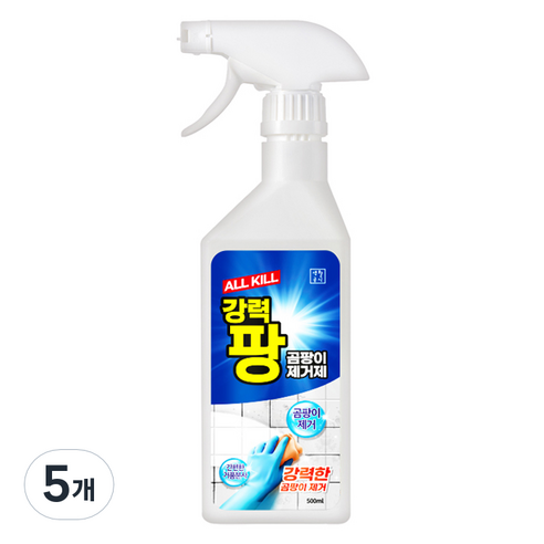 생활공식 강력팡 곰팡이 제거제, 500ml, 5개