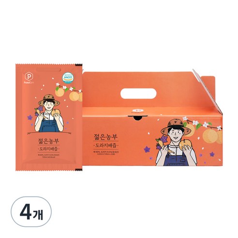 젊은농부 도라지배즙 30p, 3L, 4개
