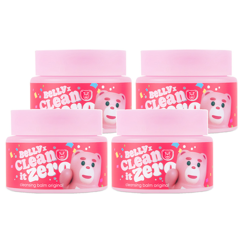 바닐라코 벨리곰 에디션 클린 잇 제로 오리지널 클렌징밤, 100ml, 4개