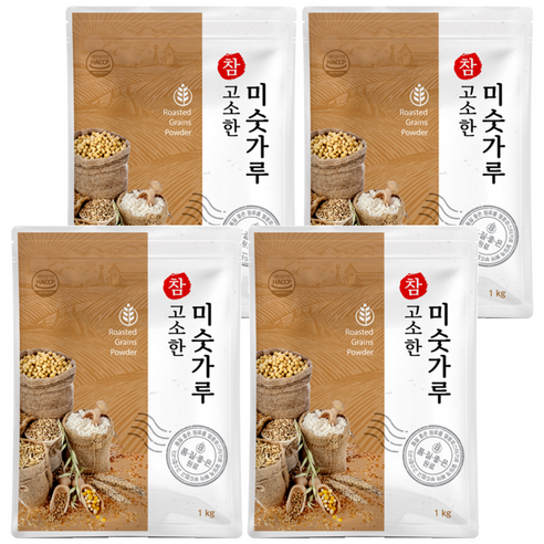 배대감 참고소한미숫가루, 1kg, 4개