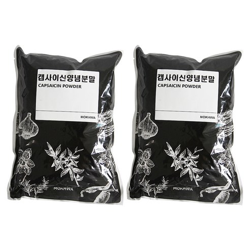 딜리셔스마켓 캡사이신 양념 분말, 1kg, 2개