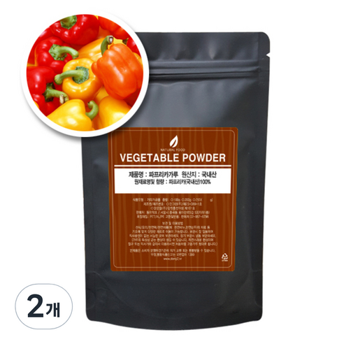 동이약초 파프리카 가루, 100g, 2개