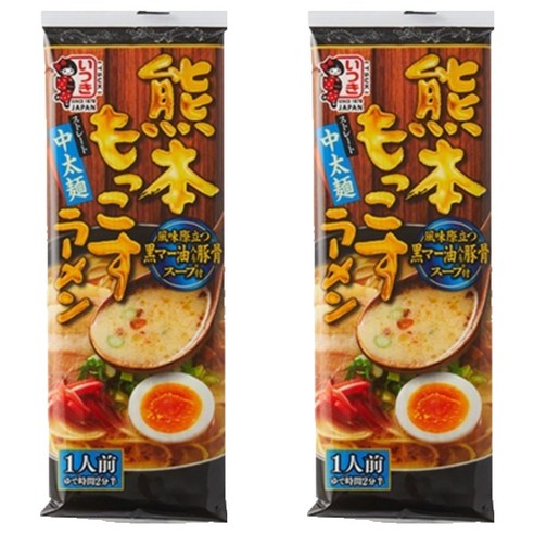 이츠키 쿠마모토 돈코츠 라멘 123g, 2개