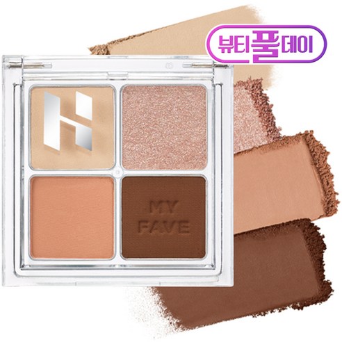 홀리카홀리카 마이 페이브 아이섀도우 팔레트 6.5g, 1개, 02 멜바