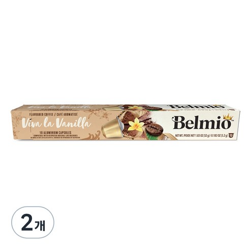 벨미오 비바 라 바닐라 캡슐커피, 5.2g, 10개입, 2개