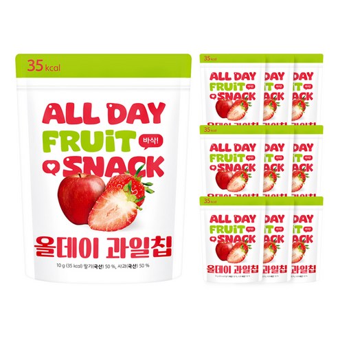 올데이 과일칩 10p, 100g, 1개