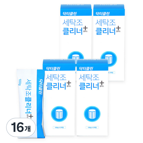 디앤디 닥터클린 세탁조클리너, 16개, 300g