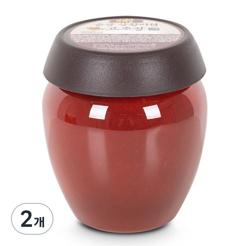 더해담 순창 상황버섯 고추장, 1kg, 2개