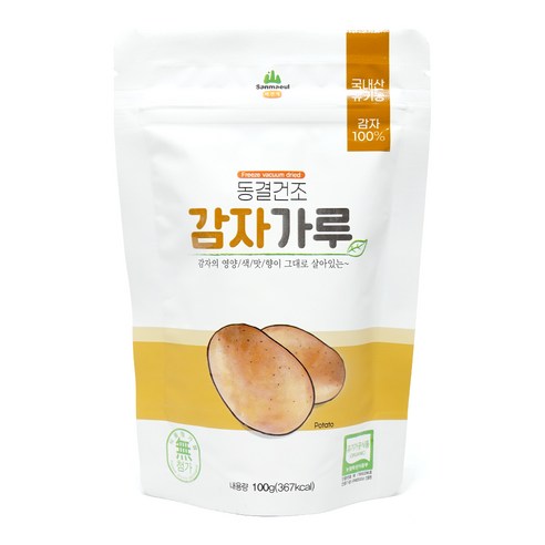산마을 동결건조 감자가루, 100g, 1개