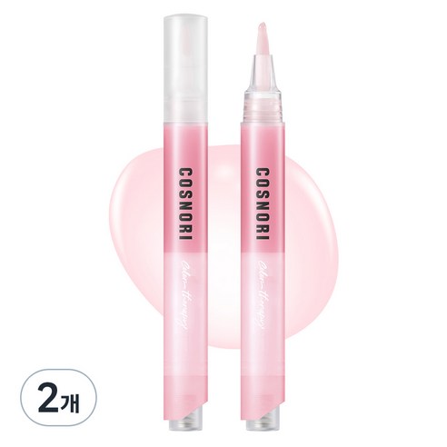 코스노리 컬러테라피 네일 세럼 03 로즈, 4ml, 4g, 2개