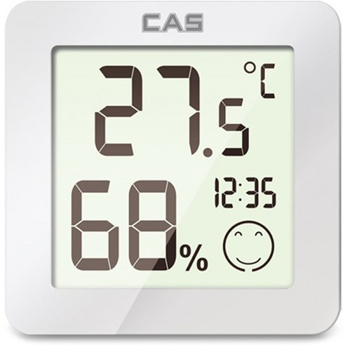 카스 디지털 온습도계 T023 화이트, 1개