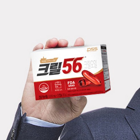 크릴56 펄세스 크릴오일, 360정, 1개