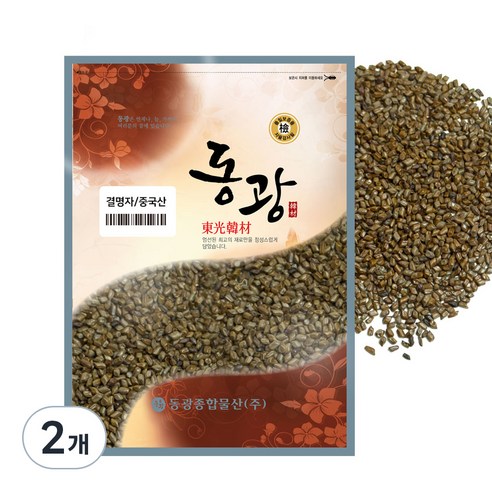 동광종합물산 더 구수한 결명자차, 600g, 2개