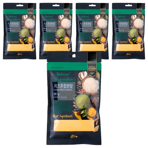 브레드가든 치즈혼합분말, 90g, 5개