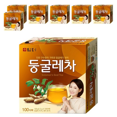 담터 둥굴레차, 1.2g, 100개입, 6개