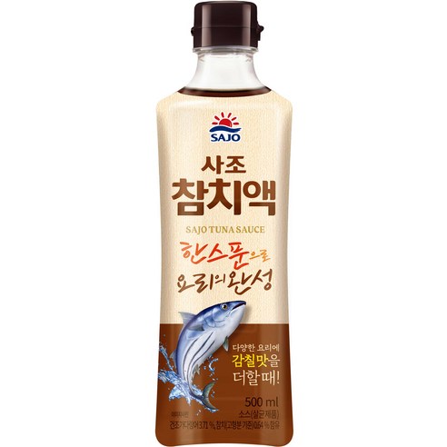 사조 참치액, 500ml, 1개