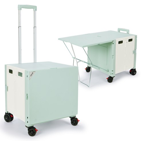 랄라 L테이블 접이식 카트, 편리함과 스타일을 더하다