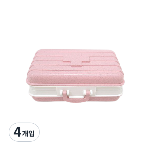 김용석생활연구소 캐리어 약통 랜덤 발송, 4개입