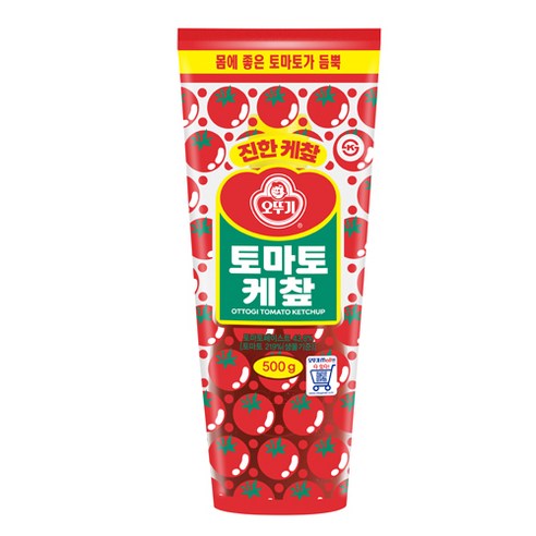 오뚜기 토마토 케첩 500g 신선하고 맛있는 토마토 케첩!