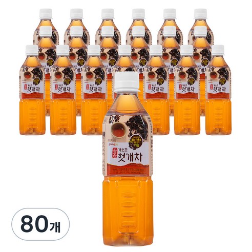 곰곰 개운한 헛개차, 500ml, 80개