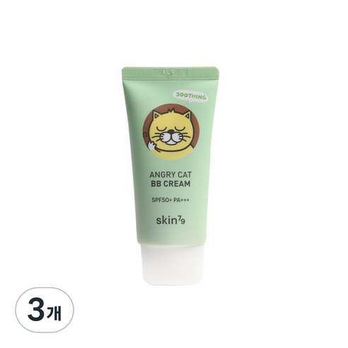 스킨79 성난 고양이 BB크림 SPF50+ PA+++ 30ml, 3개