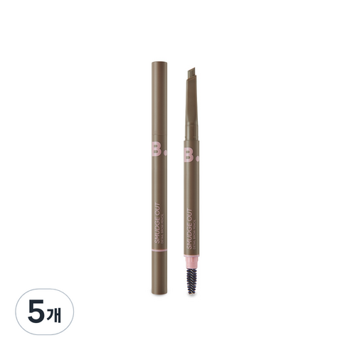 바닐라코 비바이바닐라 스머지 아웃 디테일 브로우 펜슬 0.3g, 5개, 02 애쉬 그레이