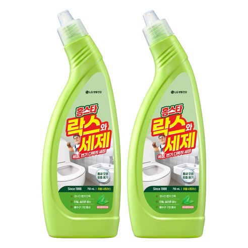 홈스타 락스와 세제 허벌시트러스, 750ml, 2개