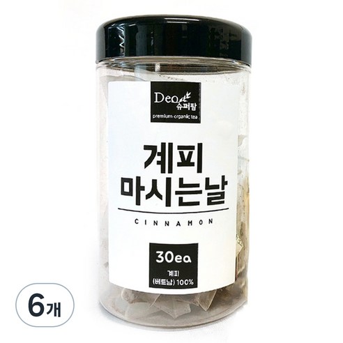데오슈퍼팜 계피 마시는날, 1.2g, 30개입, 6개