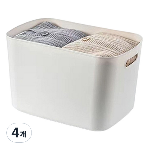 블럭마트 주방잡화 데스크탑 다기능 보관함, TYPE5, 4개