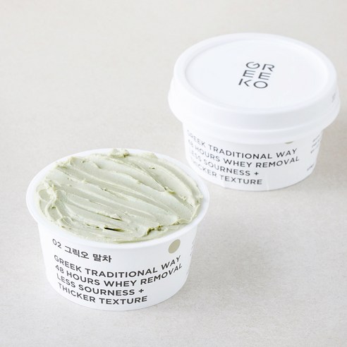 그릭오 말차 그릭요거트, 100g, 2개입, 1개