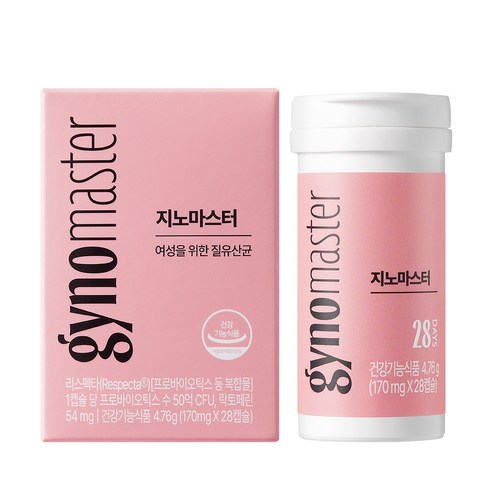 지노마스터 질유산균, 28정, 1개