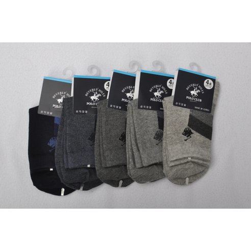 우리 아이 발에 닿는 부드러운 행복, 비버리힐스폴로클럽 남아용 삼링글 양말