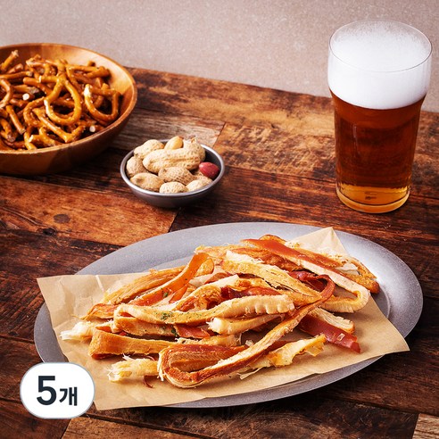 한봉씩 개별포장된 허니촉촉 포켓징어 6개입, 150g, 5개