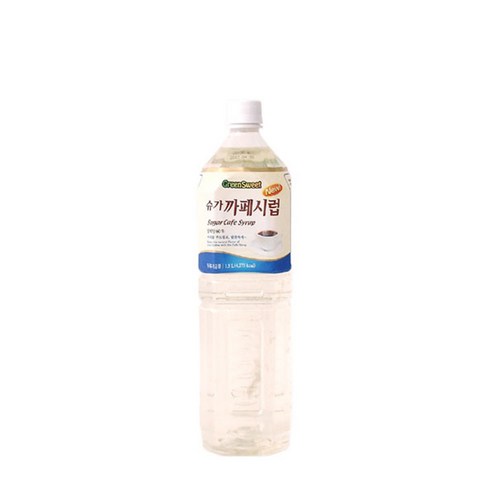 그린스위트 슈가카페시럽, 1.5L, 1개