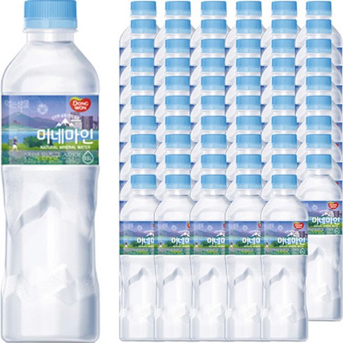동원 미네마인 생수, 500ml, 60개