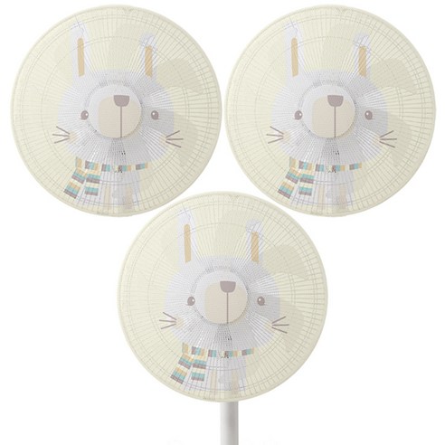 클레어라 선풍기 안전망 50cm, 고양이, 3개