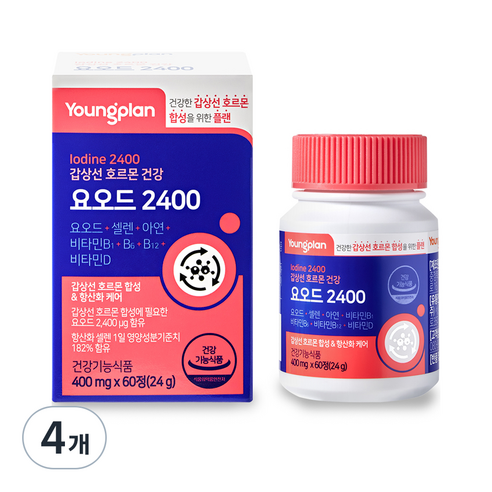 영플랜 요오드 2400 갑상선 호르몬 건강
