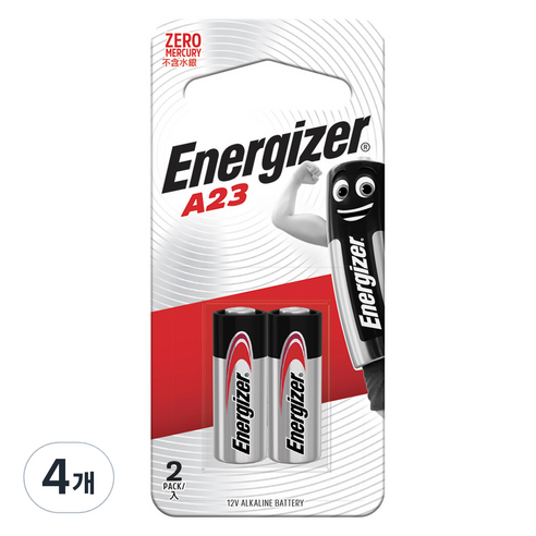 에너자이저 A23 건전지, 2개입, 4개