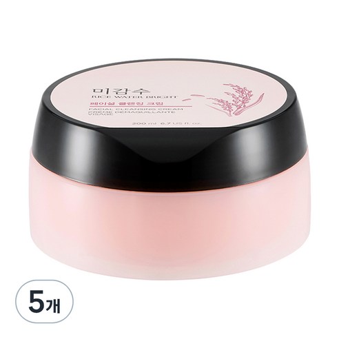 더페이스샵 미감수 브라이트 클렌징 크림, 200ml, 5개