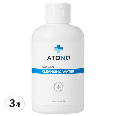 아토엔오투 베이비 클렌징 워터, 200ml, 3개