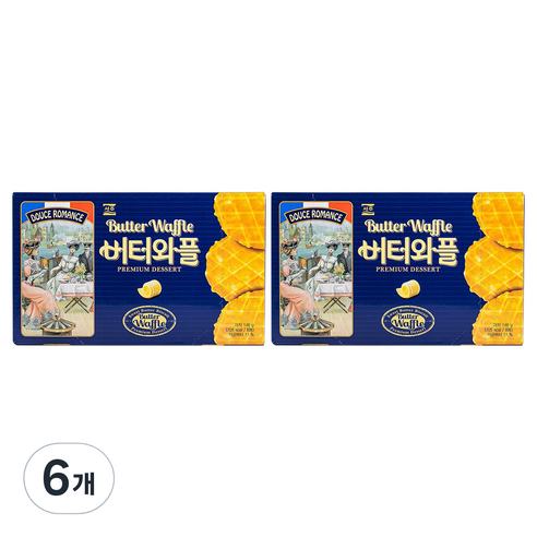 서주 버터와플 오리지널, 146g, 6개